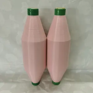 गर्म बिक्री 30D/1F नायलॉन गुलाबी रंग यार्न बुनाई के लिए 100% पॉलियामाइड यार्न KNITTING100 % नायलॉन यार्न