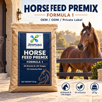 Prémélange Alimentaire pour Chevaux Jinmao Formule 1 en Poudre : Favorise la Nutrition avec des Acides Aminés, Minéraux et Oligo-éléments de Qualité Alimentaire