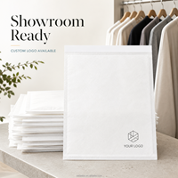 Kantong Kemasan Pakaian Kertas Glassine Transparan dengan Logo Custom, untuk Organisasi Showroom dan Ruang Sampel, untuk Tim Pengadaan Pakaian