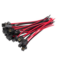 Câble connecteur SM mâle-femelle en PVC de gros du fabricant Zhongpu pour bande LED et prise de batterie de jouet RC