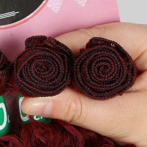 Julianna Vente en gros Water Wave Ombre Color 1 Pack <span class=keywords><strong>Solution</strong></span> Bio Organic Protein Fiber Synthétique Cheveux Weave Trame Bundles Extension - Product Image 3