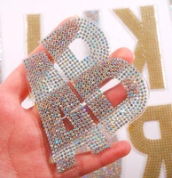 Nouveauté 2026 : Patchs en strass de cristal couleur AB écologiques, thermocollants pour vêtements