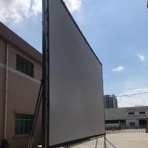 Pantalla de Proyección Portátil de Plegado Rápido de 100 120 150 200 Pulgadas - Fácil Instalación, Tela Blanca HD para Noches de Cine al Aire Libre - Product Image 5