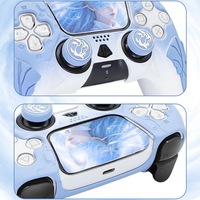COSYU Housse de manette P5 en silicone de qualité alimentaire à dégradé de couleurs tendance pour le nouveau modèle One, design élégant, accessoires de jeu
