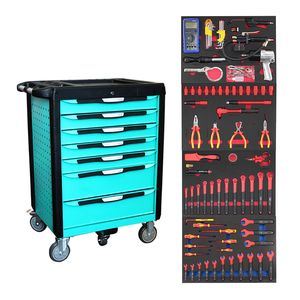 Professional 186 Pcs Insulated <b>Tool</b> Sets 4 Layer 5 DrawersEV/ New Energy Hybrid Sheet <b>Metal</b> Kit Cabinet - Product Image 1