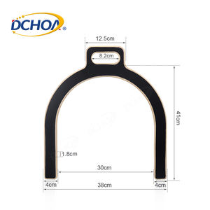 DCHOA Herramienta de envoltura de espejo trasero de madera personalizable Equipo de Cuidado de Automóviles Ayuda de envoltura de vinilo - Product Image 6