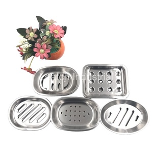 2021 Soap Dish Soap Holder Soap Boxes Sand Surface Stainless Steel Bathroom Metal 1 YEAR Modern Online Technical Support
