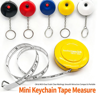 Ruban à mesurer souple mini portable importé d'Allemagne, ruban à mesurer automatique pour vêtements, outils de couture