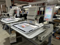 BR-1501C Machine à broder informatisée monotête pour casquettes, modèle très demandé, de qualité supérieure, fabriquée en Chine