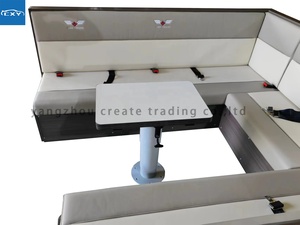 Asiento Cama Plegable de Cuero para Caravana/Autocaravana con Control Eléctrico y Estructura de Acero, Certificado 3C, 1 Año de Garantía - Product Image 3