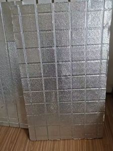 Plaque en polystyrène résistant à la pression élevée, feuille d'aluminium, installation à sec, panneau de chauffage au sol XPS, résistance à la compression de 400 à 500 kPa - Product Image 2