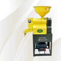 SURRI 2026 Vente directe usine Machine automatique motorisée de décorticage et d'épluchage du café 220V Garantie 4 ans