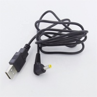 Cable de Alimentación USB a DC 4.0x1.7mm para PSP 3000 2000 1000, Tabletas, Teléfonos Móviles, Computadoras Portátiles, Netbooks, Electrónicos