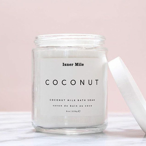 Sel de bain hydratant en profondeur Isner Mile au lait de coco naturel et sans cruauté animale - Product Image 4