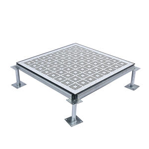 Sàn chống tĩnh điện đục lỗ với luồng không khí có thể điều chỉnh để thông gió và làm mát tòa nhà văn phòng - Product Image 1