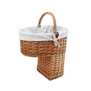 Quality Assurance Home Restaurant Multifunction Fruits Storage <b>Basket</b> Handmade Woven Durable Strong <b>Stair</b> <b>Basket</b> - Product Image 5