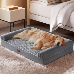 Cama ortopédica para perros medianos y grandes, sofá impermeable grande con funda lavable extraíble - Product Image 4