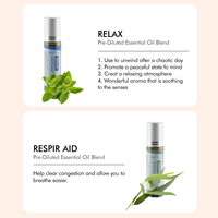 Marque privée OEM Ensemble d'huiles essentielles à odeur naturelle Roll On 100% Pure Bulk Meditation Relax Muscle Pain Aromathérapie Huile essentielle