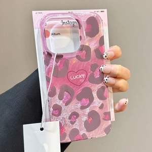 עבור iphone 16 15 14 13 12 11 פרו גביש מקס קרש טלפון במקרה <span class=keywords><strong>imd</strong></span> פלסטיק קשה נמר אנטי טיפה חרוז מקרה טלפון - Product Image 5