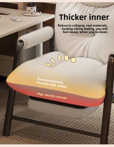 <span class=keywords><strong>Chaise</strong></span> d'ordinateur moderne confortable dossier inclinable pour une <span class=keywords><strong>longue</strong></span> séance bureau dortoir étude pratique paresseux canapé <span class=keywords><strong>chaise</strong></span> pour - Product Image 5