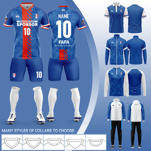 EUOKA OEM Conjunto de Uniforme de Fútbol Sublimado, Equipación de Fútbol Bordada, Uniforme de Fútbol Personalizado - Product Image 2