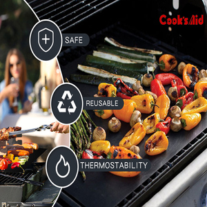 <span class=keywords><strong>2025</strong></span> Phổ Biến Thực Phẩm An Toàn Tái Sử Dụng Nhiệm Vụ Nặng Nề Dày Hơn Màu Đồng PTFE Lò Lót Nướng <span class=keywords><strong>Mat</strong></span> Ngoài Trời Không Dính BBQ Nướng <span class=keywords><strong>Mat</strong></span> - Product Image 4