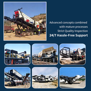 Carrière/exploitation minière/traitement d'agrégats monté sur <span class=keywords><strong>pneu</strong></span> concasseur à percussion mobile en pierre - Product Image 5