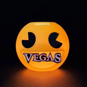 LED Champagne Bucket Bar KTV Luminous Acrylic Boss Tycoon Happy Birthday Wine Atmosphere Props pour Noël Nouvel An Halloween - Product Image 5