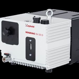 Bomba de paletas rotativas Leybold Sogevac SV 25 D, compresor industrial eléctrico estacionario de alimentación CA, Alemania - Product Image 1