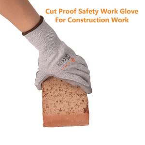 Snell Safety HPPE Рабочие перчатки с индивидуальным логотипом и защитой от порезов PU средства индивидуальной защиты по стандарту <span class=keywords><strong>En388</strong></span> - Product Image 5