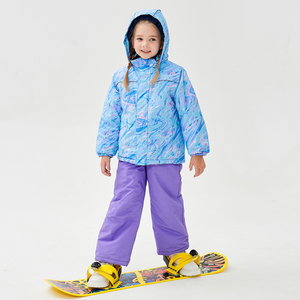 Girl's Winter Ski <strong>Suit</strong> Thicken Warm Hooded Snowsuit <strong>Toddler</strong> Ski Jacket Pants Set <strong>Snow</strong> <strong>Suit</strong> - Product Image 6