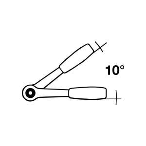 STAHLWILLE Juego de llaves de vaso 52/16/5 21 piezas 1/2 pulgadas de ancho en planos 10-30mm N. ° de dientes 36 hexágono - Product Image 3