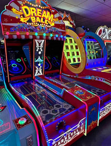 Máquina de Bolos Arcade Tenpin Operada con Monedas, de Metal, con Redención de Boletos en Inglés, para Mayores de 6 Años, Juego de Habilidad 'Bolos de Ensueño' - Product Image 5