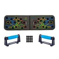 Équipement d'exercice de gymnastique à domicile en gros-Système d'entraînement portable 17 accessoires de fitness 9 en 1 Push Up Board Set