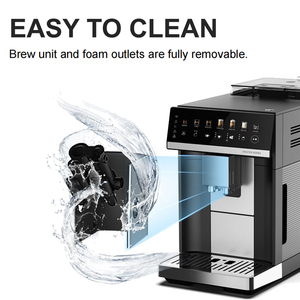เครื่องชงกาแฟอัตโนมัติ M3 15 บาร์ ระดับมืออาชีพ สำหรับบ้าน ชงนม คาปูชิโน ลาเต้ เอสเพรสโซ - Product Image 5