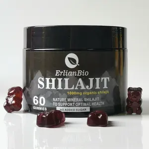 Shilajit Formula Resin organik Himalaya murni untuk pria, wanita Kekuatan maksimum dengan 85 + jejak mineral kelas emas Shilajit