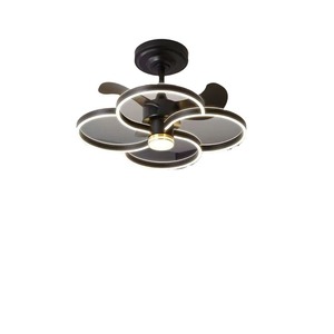 Nouveau ventilateur lampe créative chambre lumière nordique lumières intégré chambre-Style plafond salle à manger lampe avec ventilateur salon lustre - Product Image 1