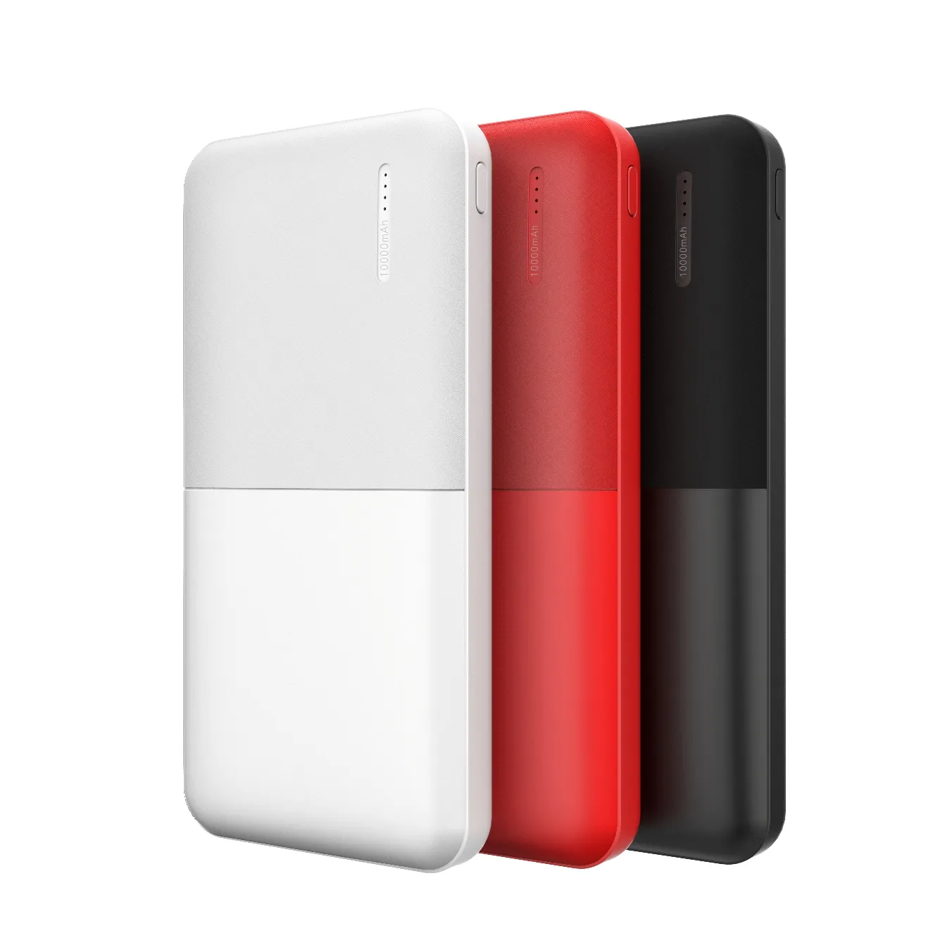 Nieuwe Technologie Ondersteuning Do Logo 10000Mah Mobiele Powerbank Type C Draagbare Oplader Goedkope Mini Dunne 10000Mah Powerbank