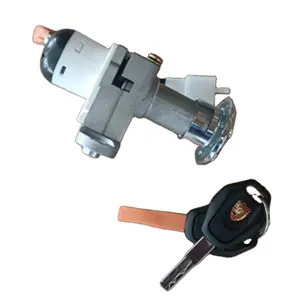 Holesale-interruptor de encendido Hina para patinete eléctrico, bloqueo de dirección de alimentación de 2 cables, Fuxi