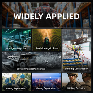 Промышленный защищенный КПК на Android с восьмиядерным процессором, модулем сканера штрих-кодов E20, GPS/BeiDou/GLONASS, 6,3-дюймовым экраном, 8+256 ГБ памяти и аккумулятором 4800 мАч, OEM/ODM H61 5G - Product Image 6