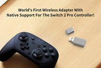 Adaptador de Controlador Inalámbrico GuliKit Goku 2 para PS5 DualSense Edge, Xbox Series S/X Elite Series, Switch Pro, PS4, Nuevo y Rápido