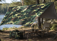 Vente en gros usine Tissu Oxford 200D-600D camouflage résistant aux intempéries pour équipement tactique et bâche de protection de machines