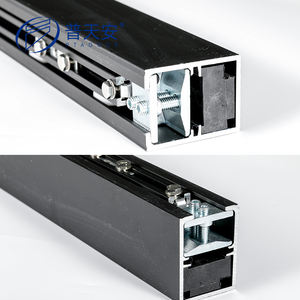 Exterior Interior 100kg Single <strong>Open</strong> Electric Doors Opener Magnetic Automatic Sliding Black Door System <strong>Operator</strong> for Houses - Product Image 6