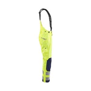 BLAKLADER - 186719773389C62 Pantalones de concha de alta visibilidad Amarillo/Azul marino-EAN 7330509691892 ROPA DE TRABAJO DE LA HI-VIS - Product Image 3