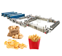 Simplot Automatische Aardappelchips Frituurlijn Snack Aardappelchipsmachine Met Beste Prijs