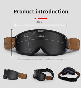 <span class=keywords><strong>Gafas</strong></span> deportivas con logotipo personalizado de estilo Retro, <span class=keywords><strong>gafas</strong></span> para casco de motocicleta, venta al por mayor, <span class=keywords><strong>gafas</strong></span> de Motoc - Product Image 2