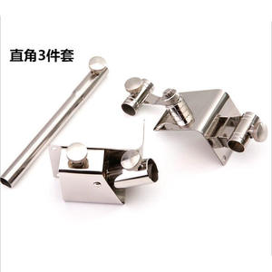 Stainless Steel Fishing Box Accessory 3-Piece Set Rig Stand Fish <b>Basket</b> Umbrella Holder For Fishing Tools - Product Image 1