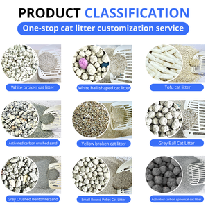 Litière pour chat en argile organique sphérique personnalisable 5kg, 10kg, 20kg – Faible poussière, agglomération, lavande, bentonite - Product Image 2