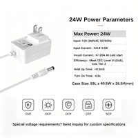 Adaptador de Corriente CA/CC MYIXI de 2 Pines, Entrada 100-240V, Salida 6V 4A, 12V 2A, 14.5V 1.65A, 19V 1.2A, Conector para TV, 3m, PC ABS, Certificado CE