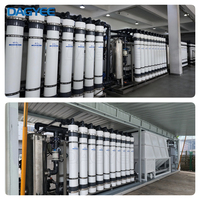 Dispositif d'ultrafiltration industriel à membrane PVDF en acier inoxydable SS304 antidéflagrant pour le traitement des eaux souterraines des usines chimiques, système UF